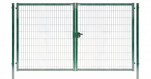 Ворота Medium New Lock 1,73х4,0 RAL 6005