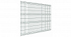 Панель 3d ограждения Light 2,03х2,5 RAL 6005 GL