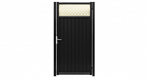 Калитка Эстет Плюс 2,0х1 RAL 7024/1013